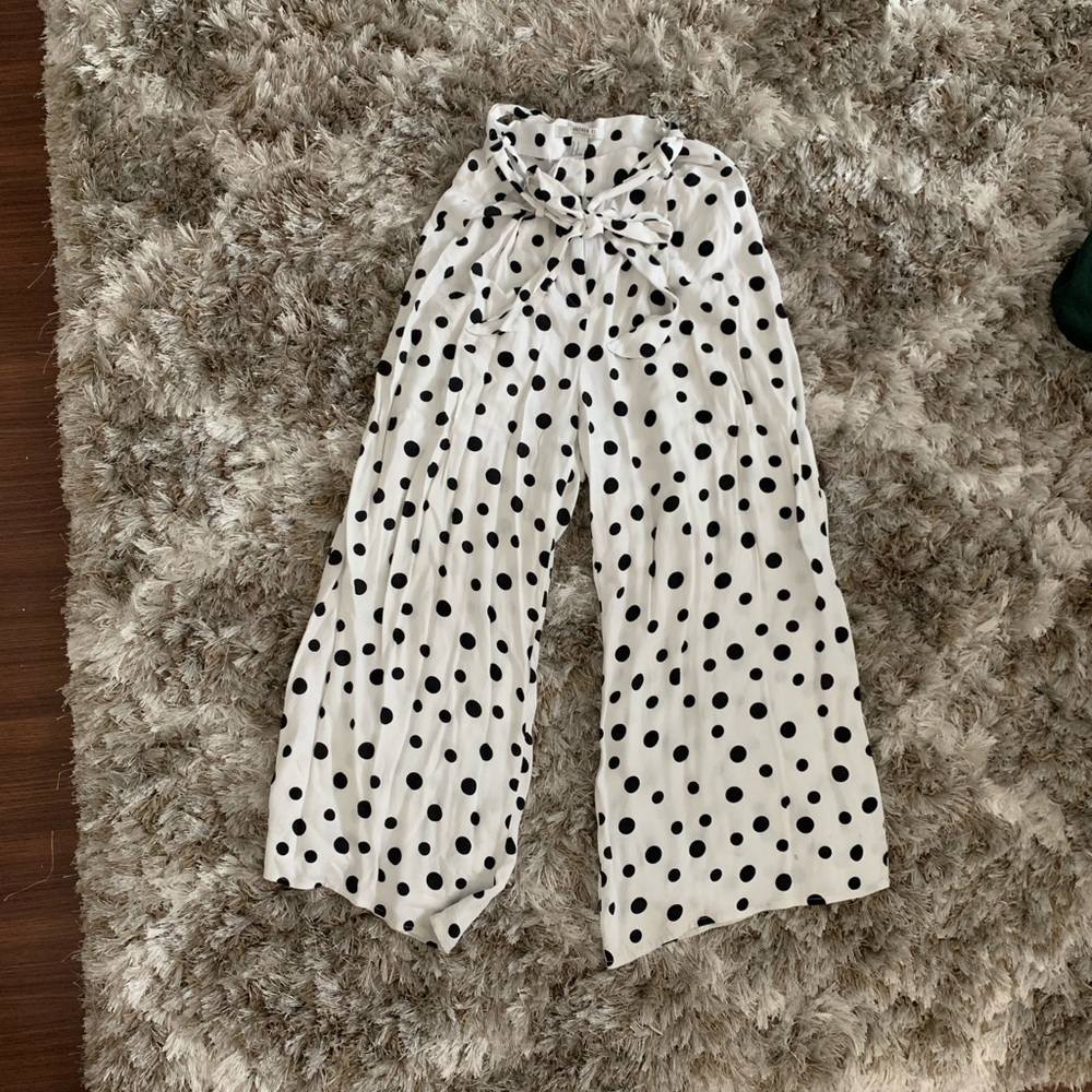Polka dot pants